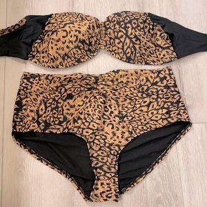 Swimsuits for All Leopard Bikini